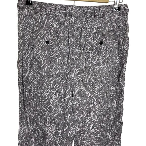 C&C California Pants Womens M Gray Joggers Lyocell Drawstring High Rise Pull On - Picture 6 of 11